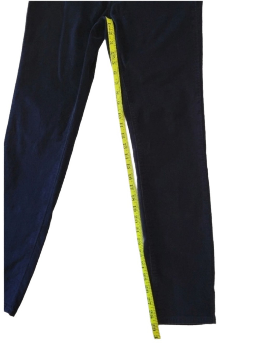 Buffalo David Bitton Mid-Rise Black Velvet Stretch Skinny Pants Size 8/29 — image 8 of 8